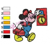 Mickey Mouse Cartoon Embroidery 47